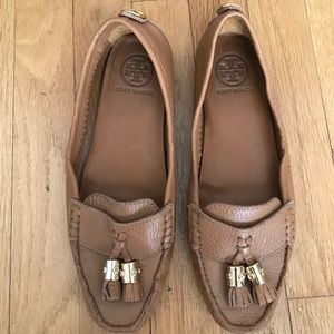 Tory Burch leather loafers